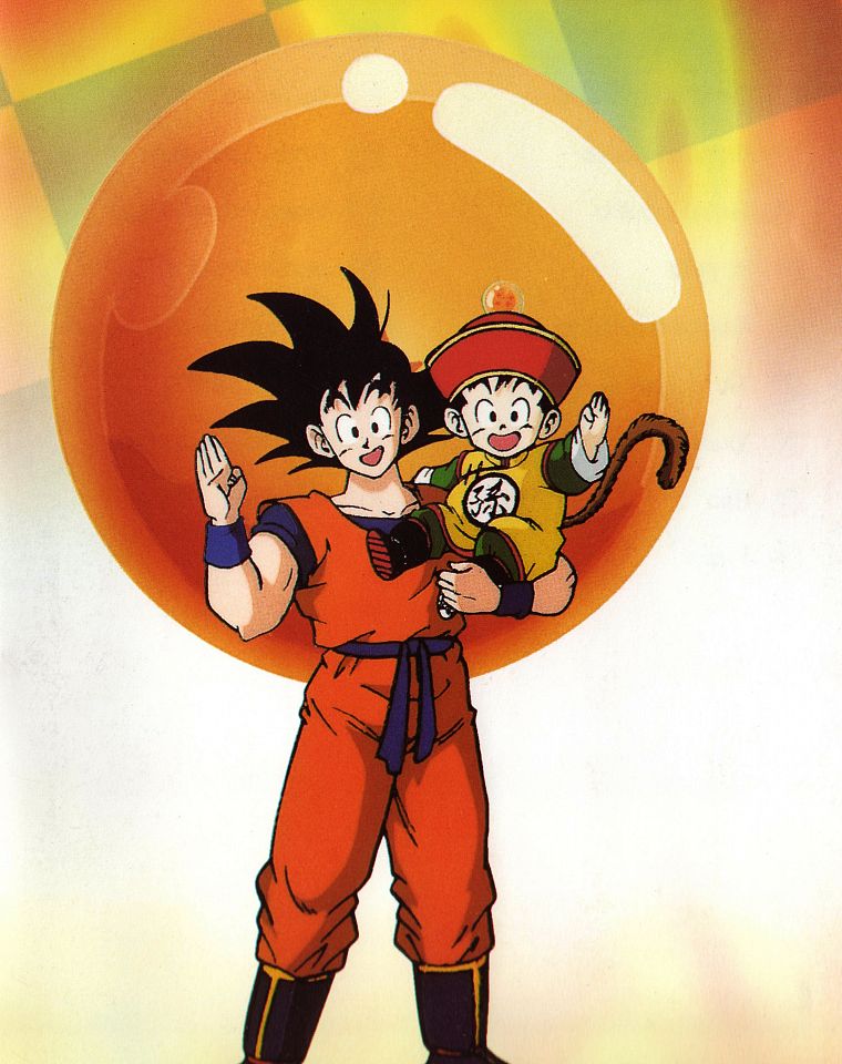 Gohan, Goku, Dragon Ball Z - desktop wallpaper