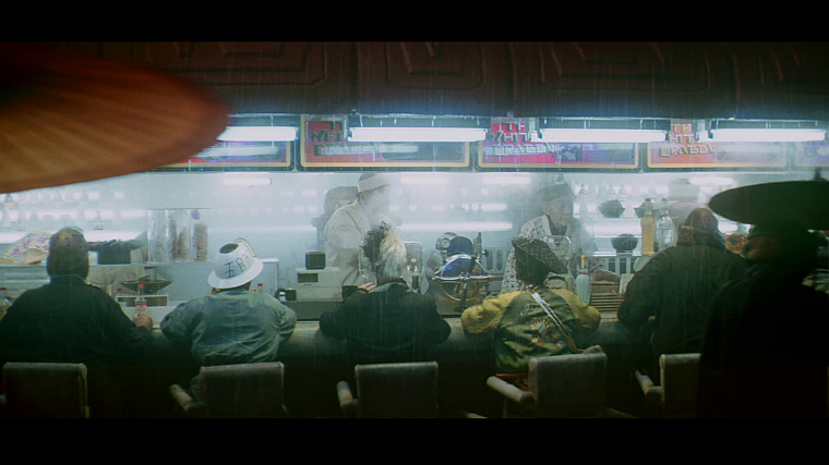 Blade Runner, restaurant, white dragon - desktop wallpaper