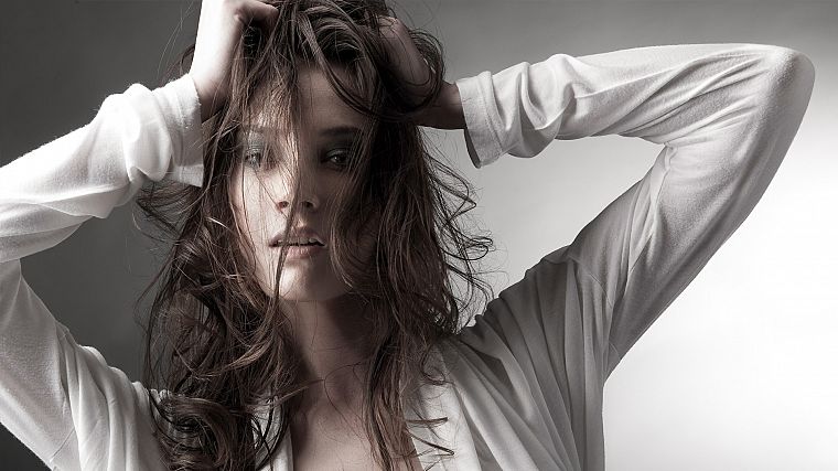 women, models, Monika Hederova - desktop wallpaper