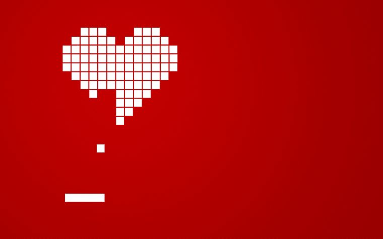 love, hearts, simple background - desktop wallpaper