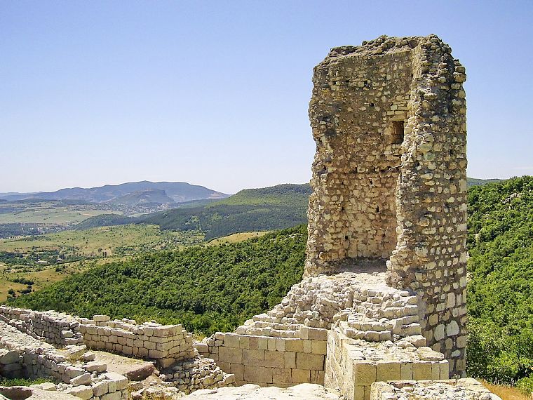 ruins, Bulgaria, Tower Perperik - desktop wallpaper