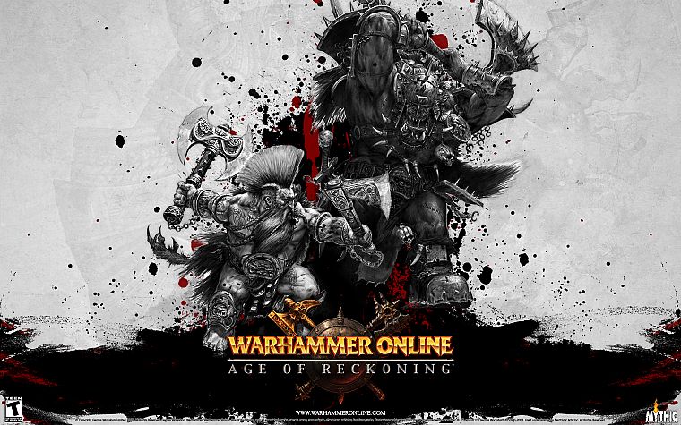 fantasy, Warhammer Online, Warhammer, duel, Slayer, dwarfs, battles, orcs, MMORPG - desktop wallpaper