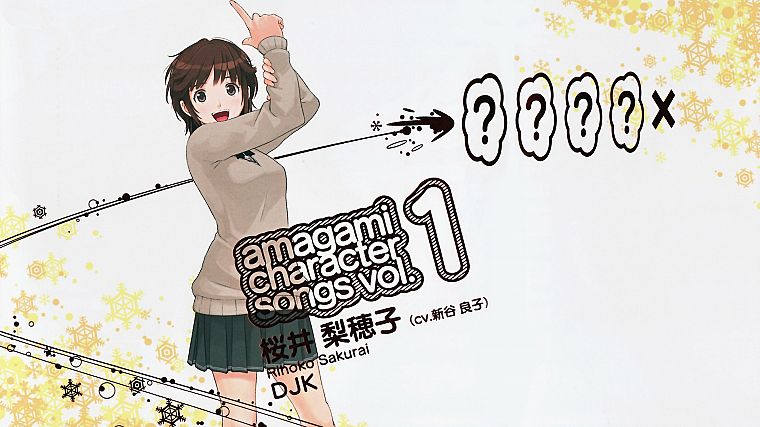 school uniforms, Amagami SS, Sakurai Rihoko - desktop wallpaper