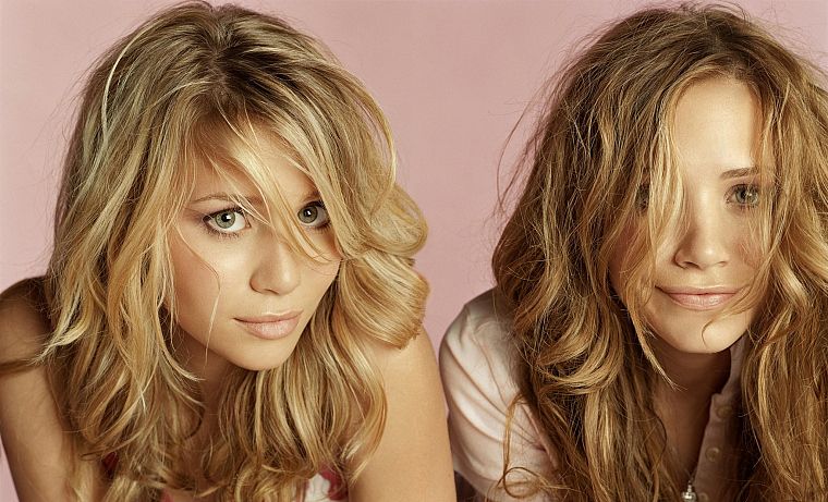 women, Olsen Twins, Mary Kate Olsen, Ashley Olsen - desktop wallpaper
