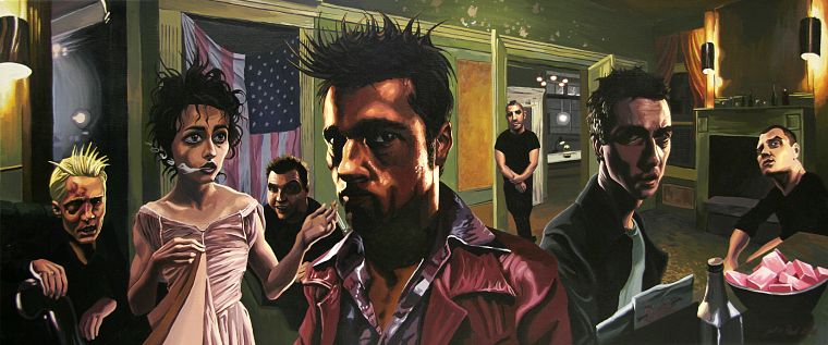 Fight Club, artwork - desktop wallpaper