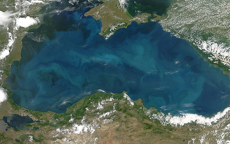 Earth, Black Sea - desktop wallpaper