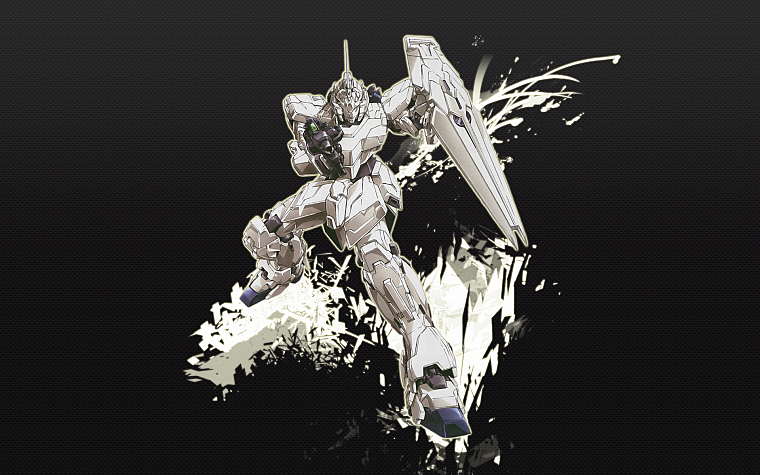 mecha, anime, Gundam Unicorn - desktop wallpaper