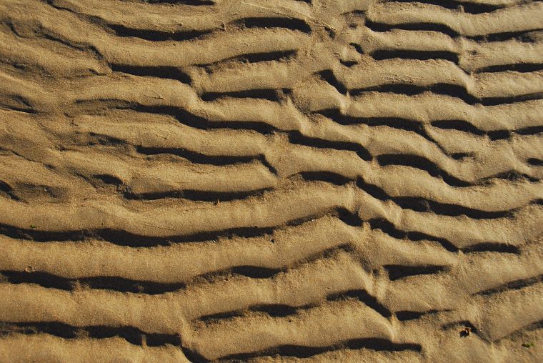 sand, ripples, Gibraltar - desktop wallpaper