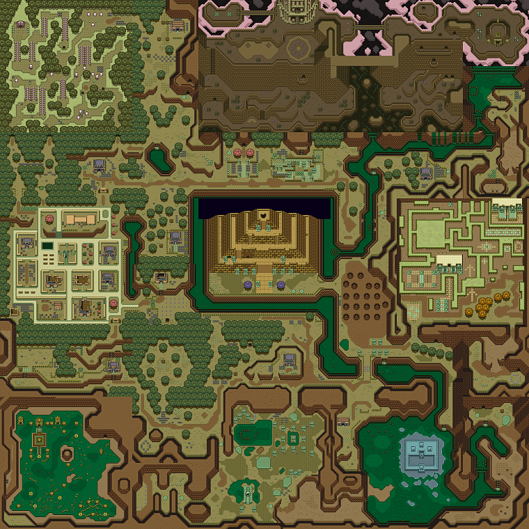 The Legend of Zelda, maps - desktop wallpaper