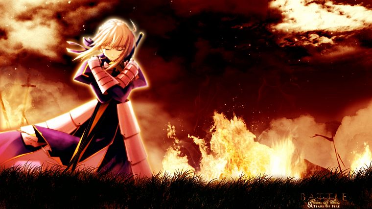 Fate/Stay Night, Saber, Fate series, Shingo (Missing Link) - desktop wallpaper