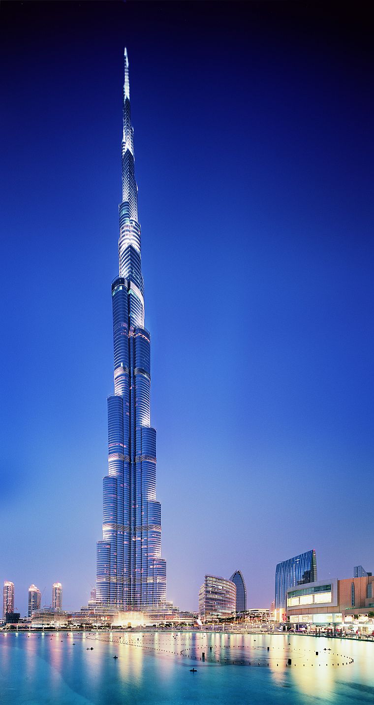 architecture, Dubai, skyscrapers, United Arab Emirates, Burj Khalifa - desktop wallpaper