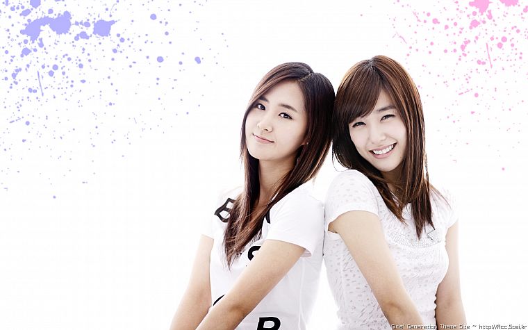 women, Girls Generation SNSD, celebrity, Kwon Yuri, Tiffany Hwang - desktop wallpaper