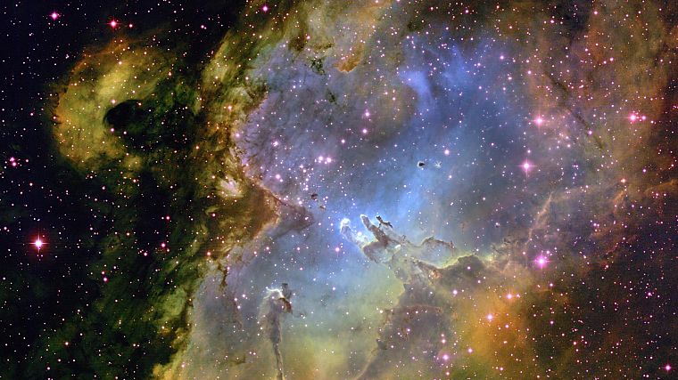 nebulae, Eagle nebula - desktop wallpaper