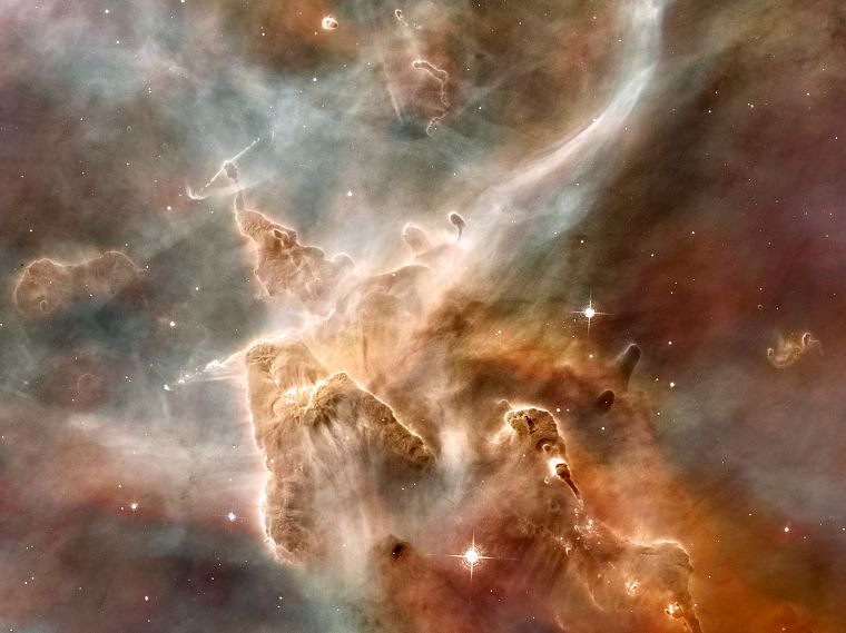 nebulae, Carina nebula - desktop wallpaper