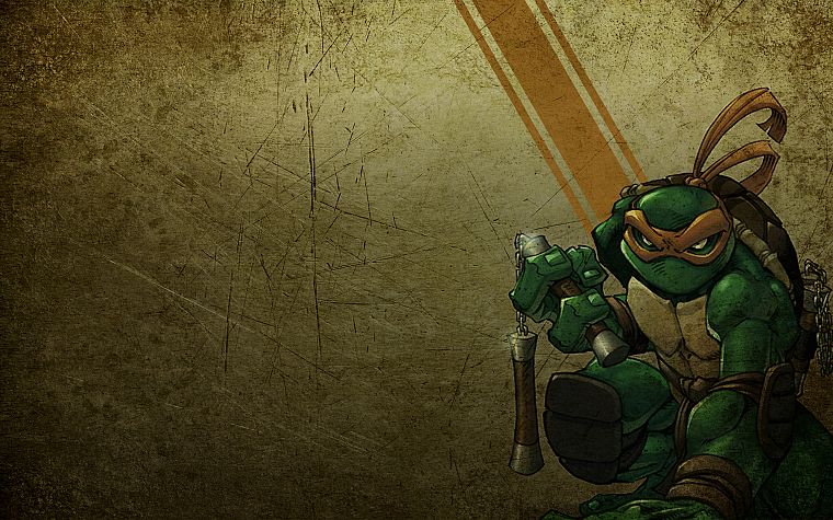 Teenage Mutant Ninja Turtles, Michaelangelo - desktop wallpaper
