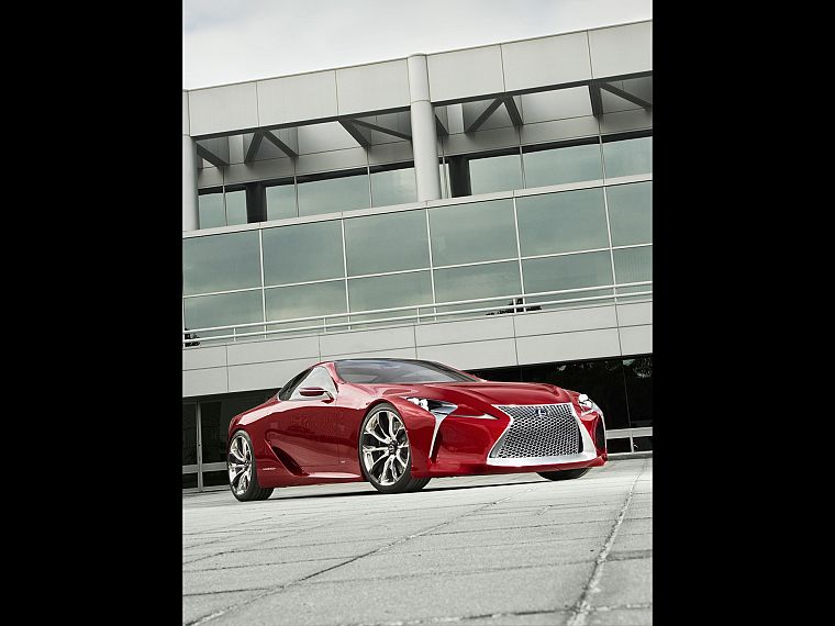 Hybrid, Lexus, concept art, coupe - desktop wallpaper