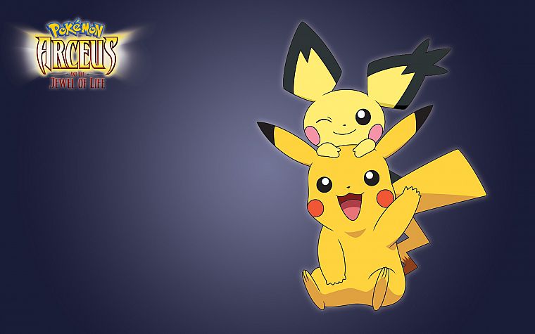 Pokemon, Pikachu, Pichu - desktop wallpaper