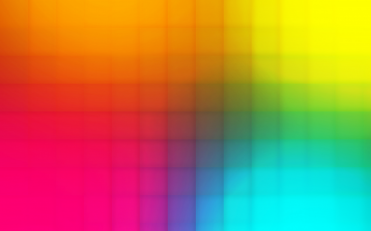 abstract, multicolor, squares, color spectrum - desktop wallpaper