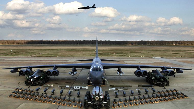 aircraft, military, B-52 Stratofortress - desktop wallpaper