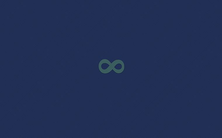 minimalistic, symbol, mathematics, infinity - desktop wallpaper