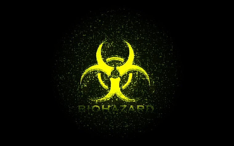 biohazard, symbol - desktop wallpaper