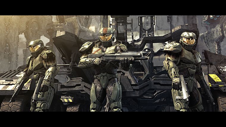 Master Chief, Halo Wars - desktop wallpaper