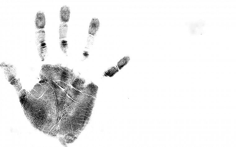 hands, dirty, palm prints - desktop wallpaper