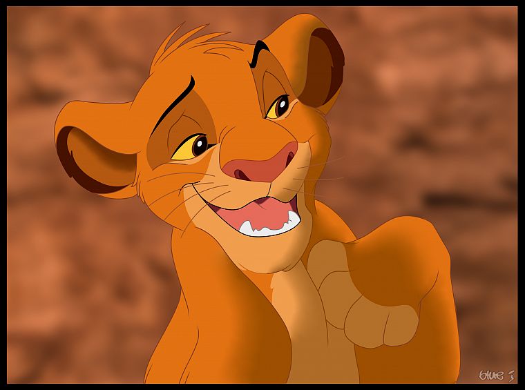 Disney Company, simba, The Lion King - desktop wallpaper