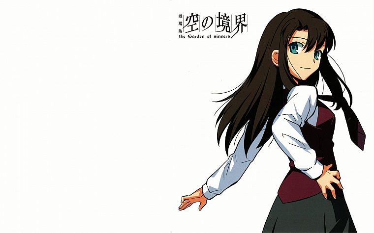 Kara no Kyoukai, Type-Moon, Melty Blood, Kokutou Azaka - desktop wallpaper