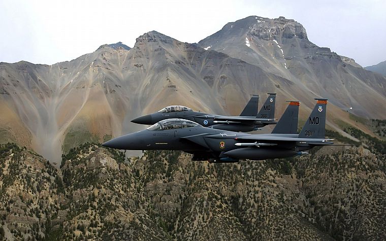 aircraft, war, airplanes, planes, F-15 Eagle - desktop wallpaper