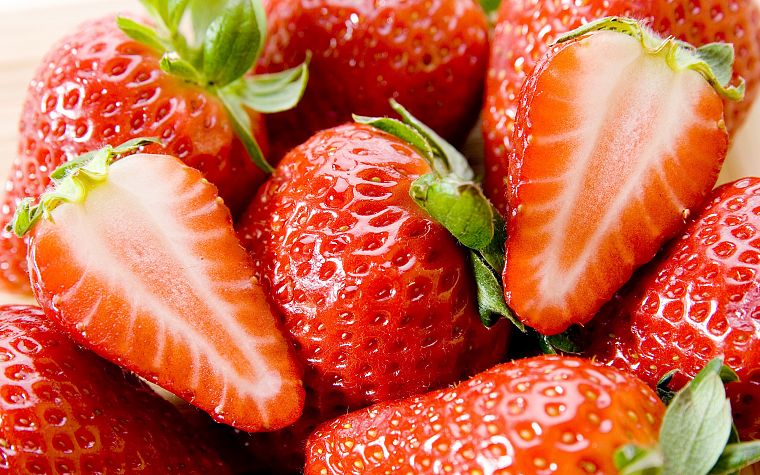 nature, fruits, strawberries, berries - desktop wallpaper