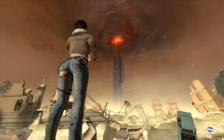video games, explosions, Alyx Vance, Half-Life 2 - desktop wallpaper