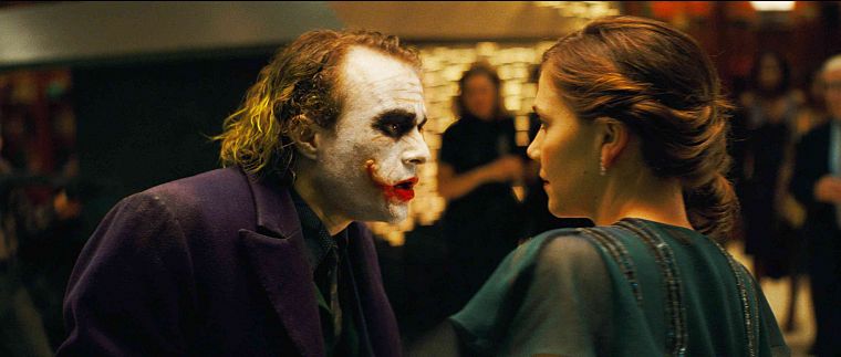 The Joker, Maggie Gyllenhaal, The Dark Knight, Rachel Dawes - desktop wallpaper