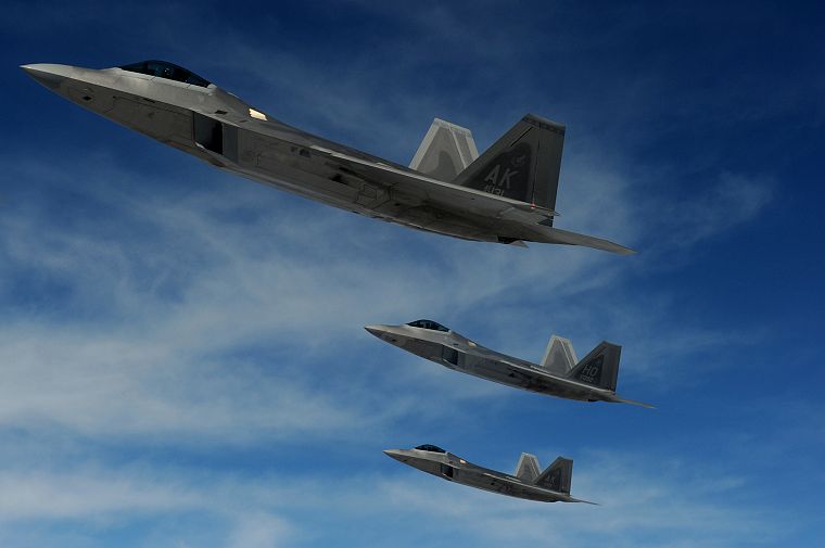 aircraft, military, F-22 Raptor - desktop wallpaper