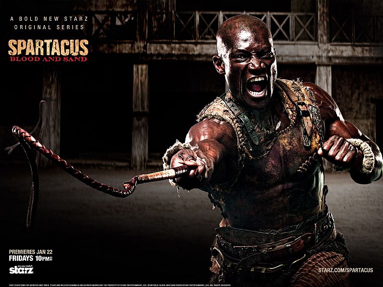 Spartacus, Oenomaus, Doctore, Spartacus: Blood and Sand, Peter Mensah - desktop wallpaper