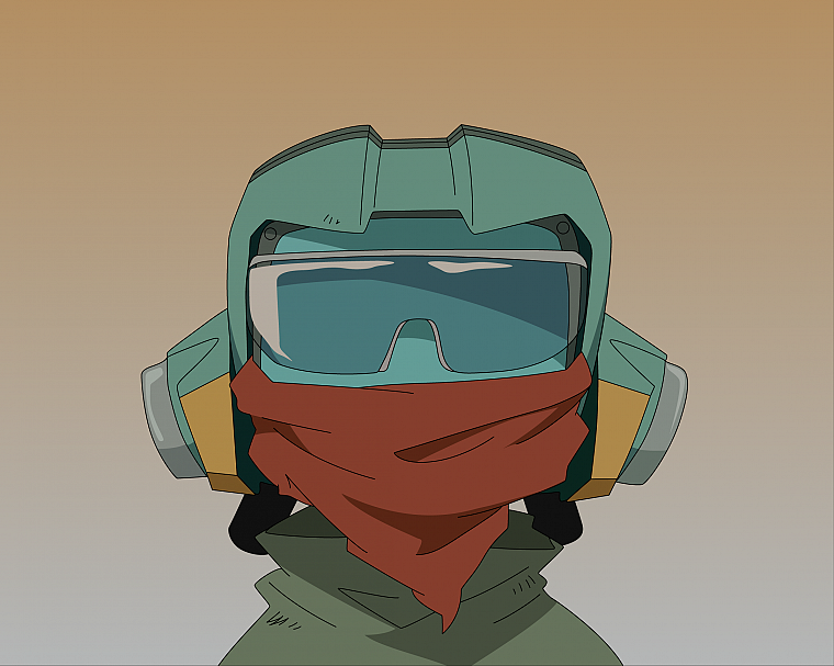 FLCL Fooly Cooly, Canti, anime, simple background - desktop wallpaper