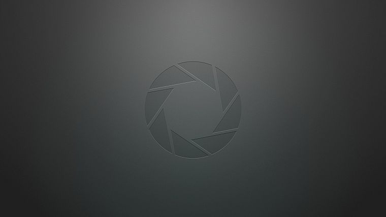 Portal, minimalistic, Aperture Laboratories, Portal 2 - desktop wallpaper