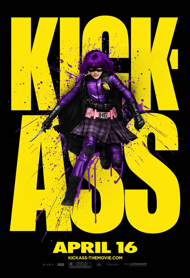 Kick-Ass, movie posters - desktop wallpaper