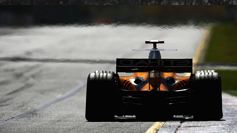 Formula One, spyker, rear view cars - desktop wallpaper