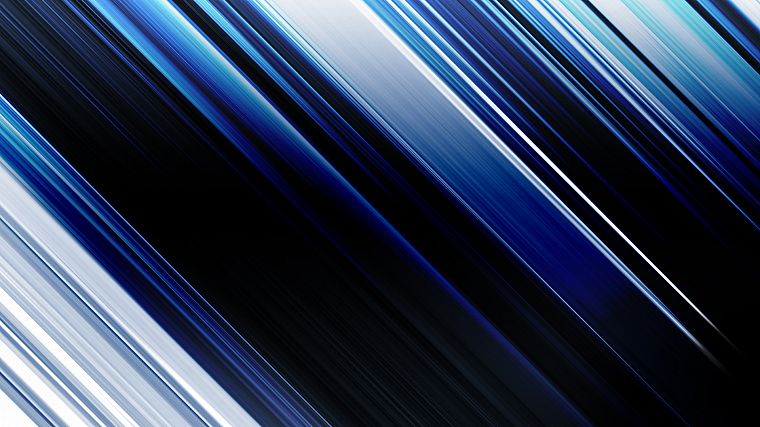 abstract, blue, lines, motion blur - desktop wallpaper