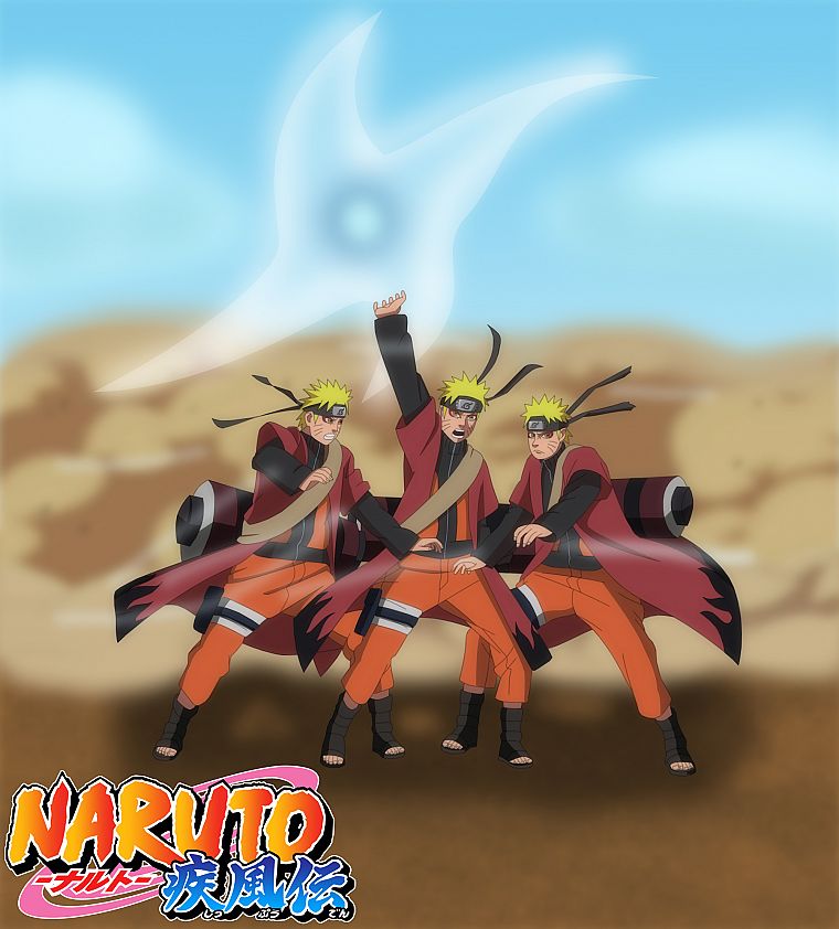 Naruto: Shippuden, Sage Mode, Rasenshuriken, Uzumaki Naruto - desktop wallpaper