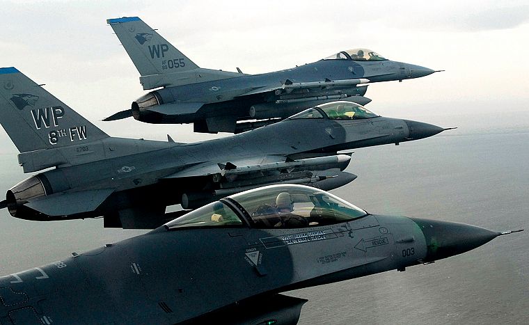 falcon, fighting, vehicles, F-16 Fighting Falcon - desktop wallpaper