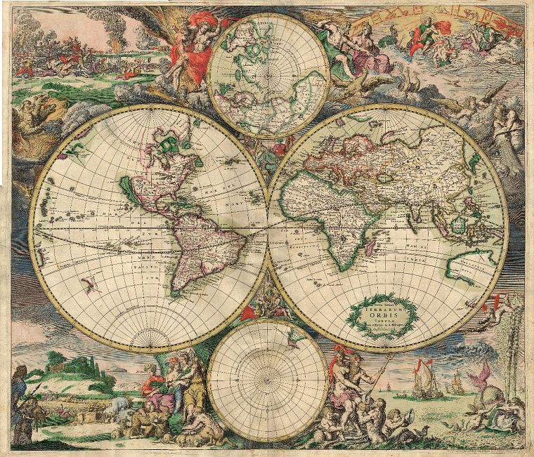 maps, classical - desktop wallpaper