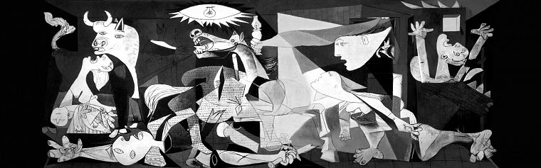 Pablo Picasso, Guernica - desktop wallpaper