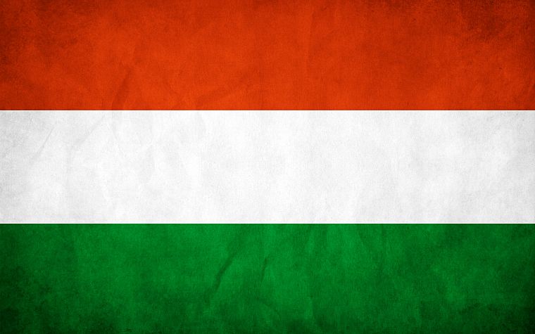 Hungary, flags - desktop wallpaper
