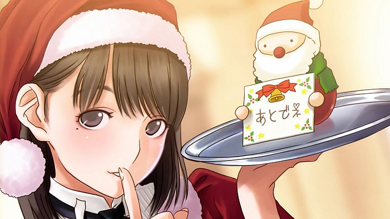 New Year, Love Plus, anime girls - desktop wallpaper