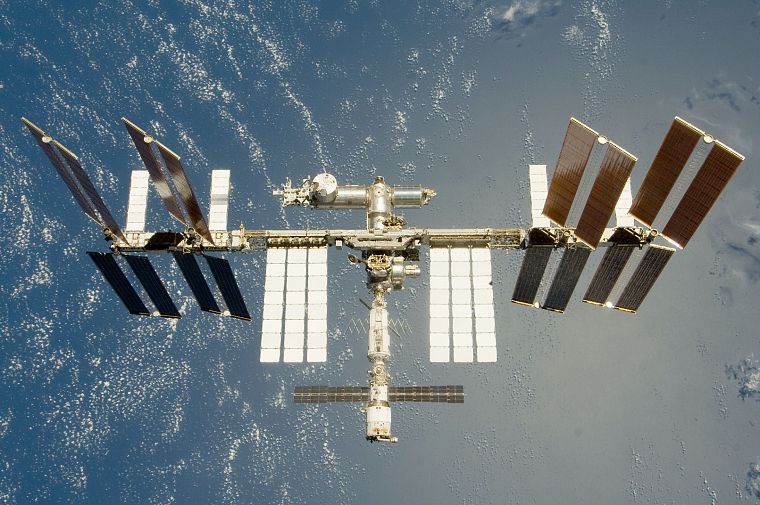 satellite, orbit, International Space Station, space station - desktop wallpaper