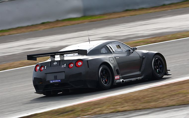 cars, Nissan, vehicles, supercars, black cars, Nissan GT-R FIA GT1 - desktop wallpaper