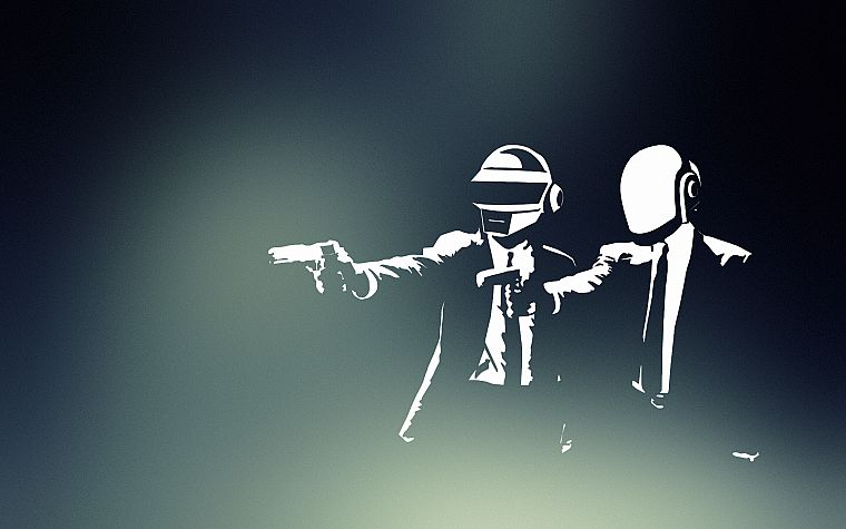 Daft Punk, Pulp Fiction - desktop wallpaper