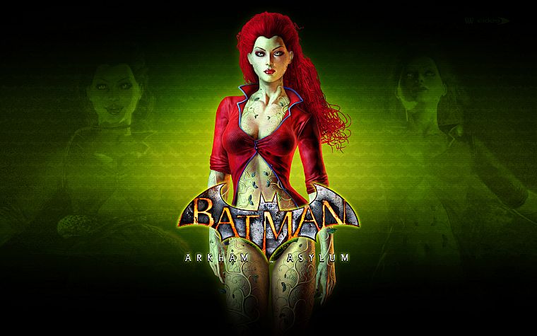 Poison Ivy, Batman Arkham Asylum - desktop wallpaper